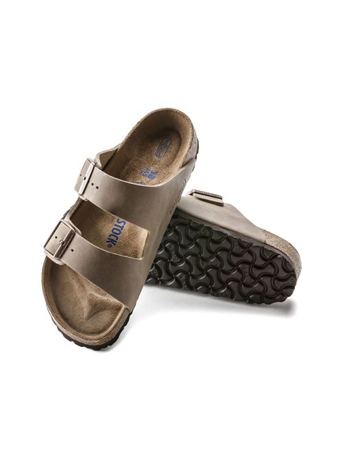 ARIZONA PELLE OLEATA TABACCO BIRKENSTOCK | 552813ITABACCO BROWN